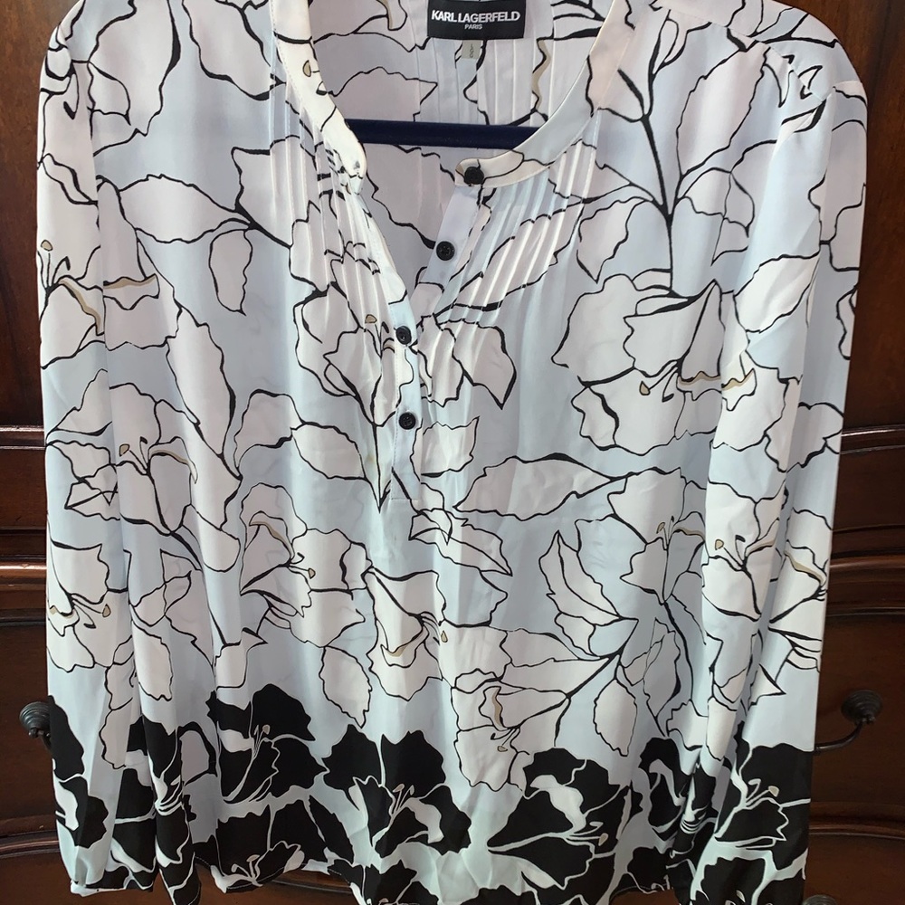 Karl Lagerfeld blouse
